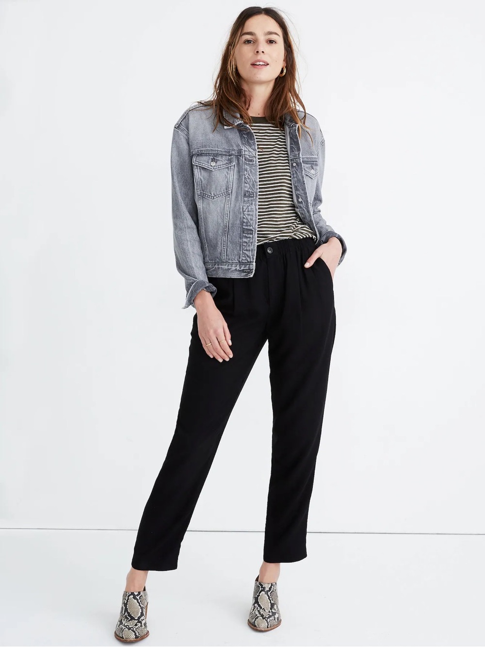 Madewell Drapey Trousers Size M NWT